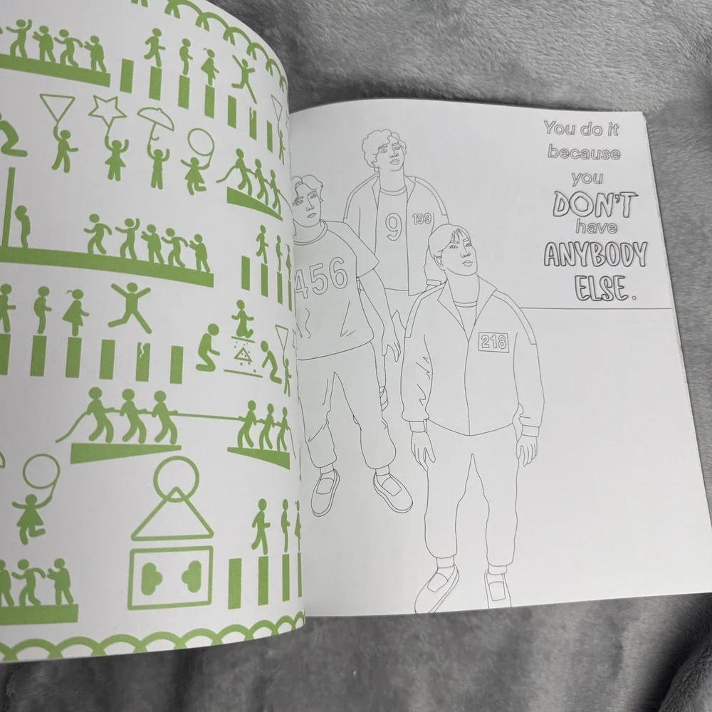 The Unofficial Squid Game Coloring Book Epic Ink Rayuna Ysabel De Pano Soller